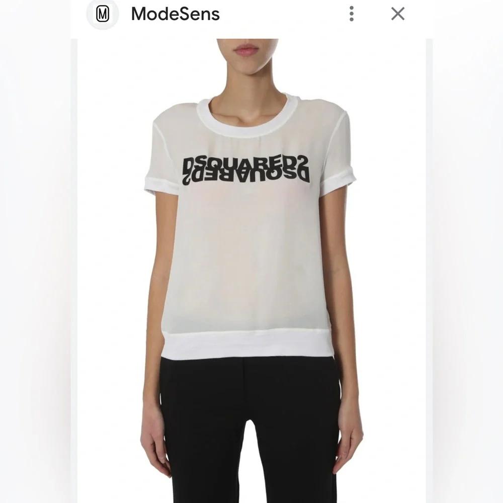 DSQUARED2 Silk t-shirt - Picture 4 of 16